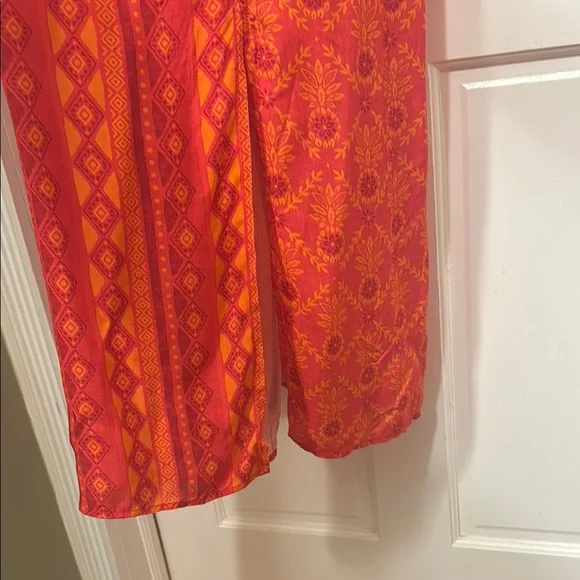 FARM Rio for Anthropologie Long Sleeve Sundress with Plunge Neckline - Picture 5 of 8